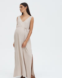 Stylish Baby Shower Dress (Neutral) 6