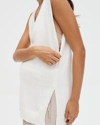 Maternity Vest (White) 4
