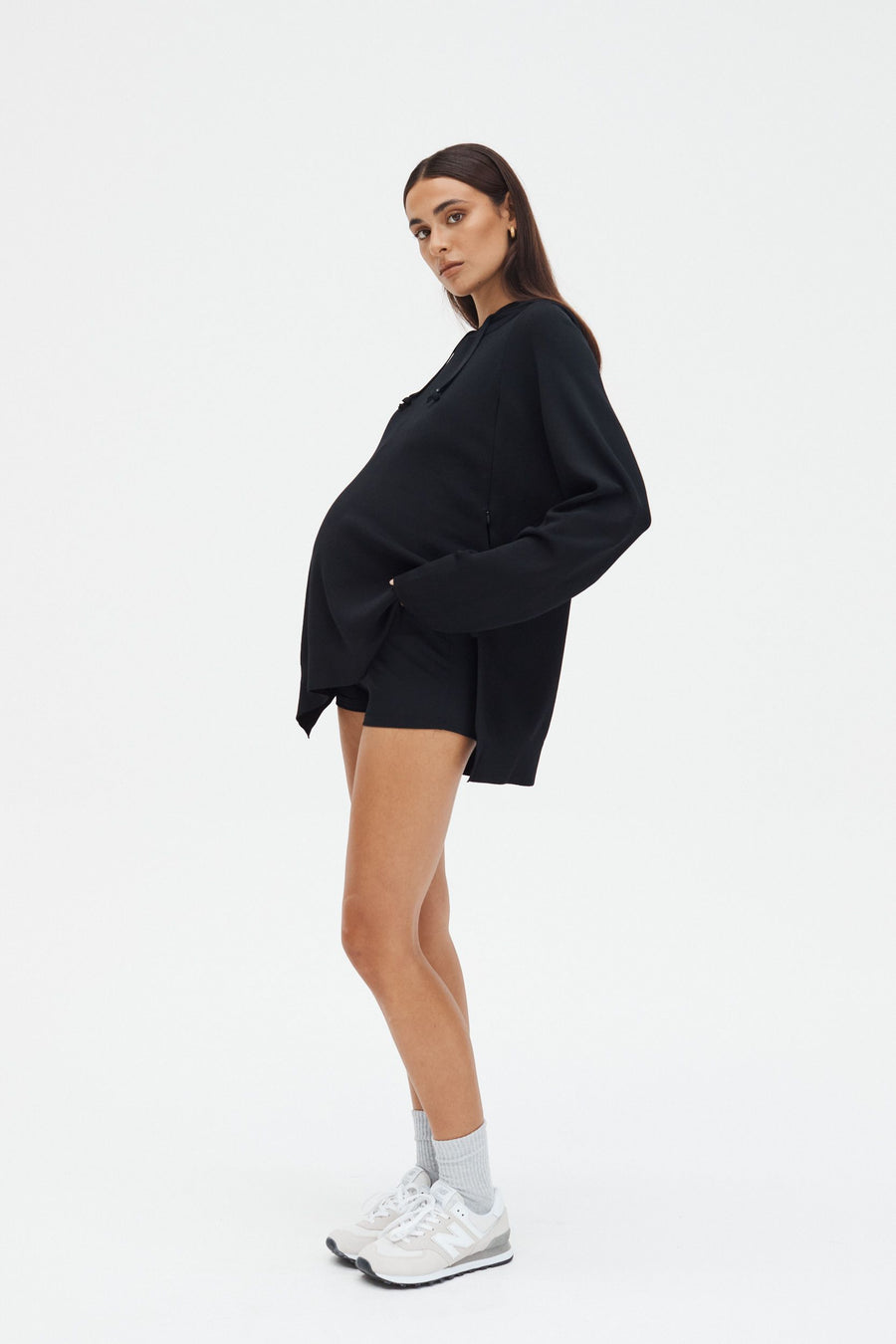 Maternity Boyleg Swimwear (Black) 3