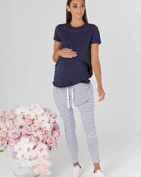 Maternity and Nursing Top Navy - 4
