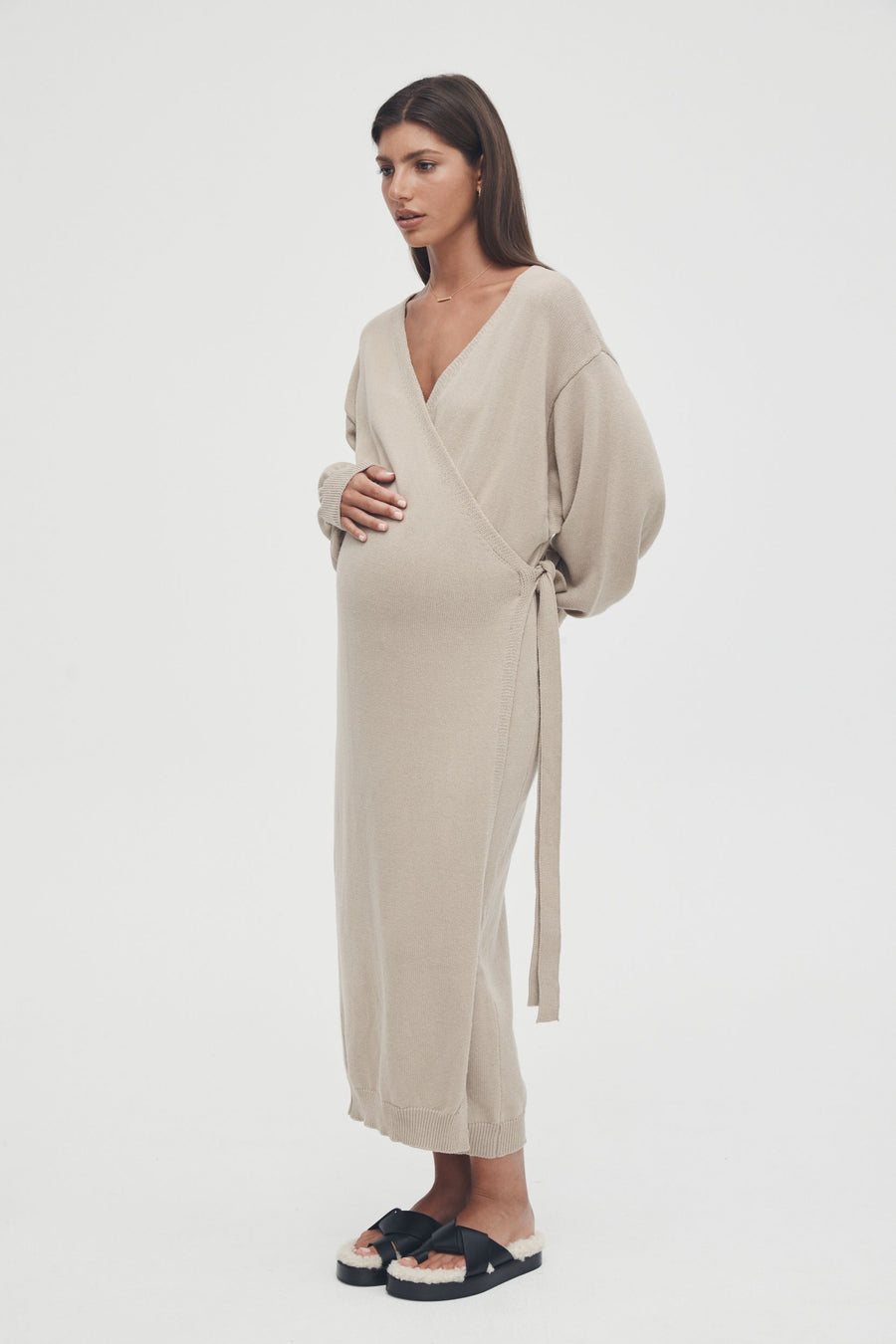 Maternity Wrap Dress 5
