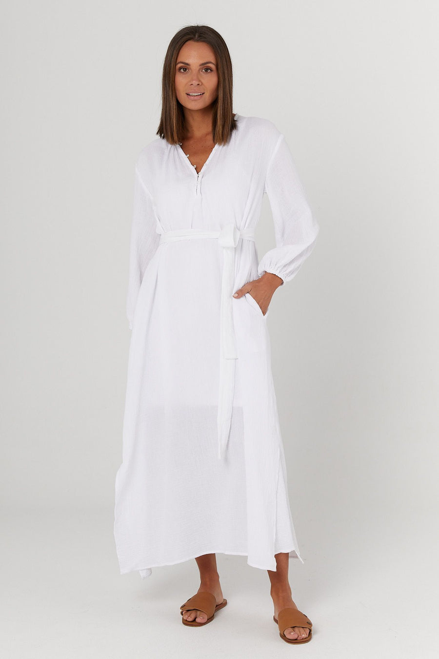 Mayfield Dress (White)
