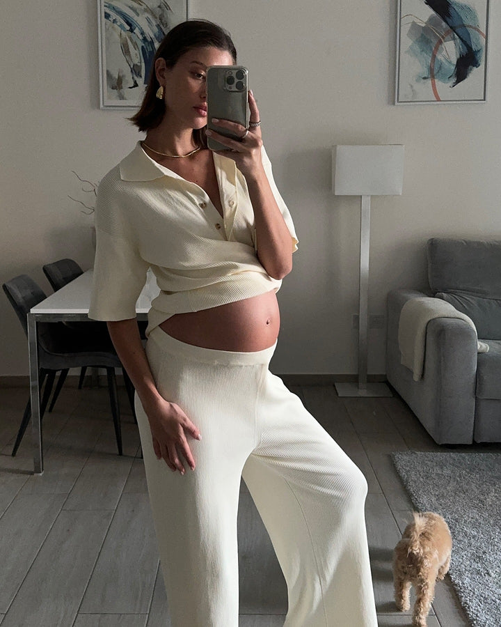 Four Fresh Takes On Maternity Loungewear