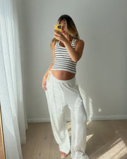 3 Ways To Style Striped Maternity Knitwear