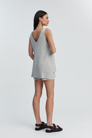 Essential Knit Short (Grey Marle)