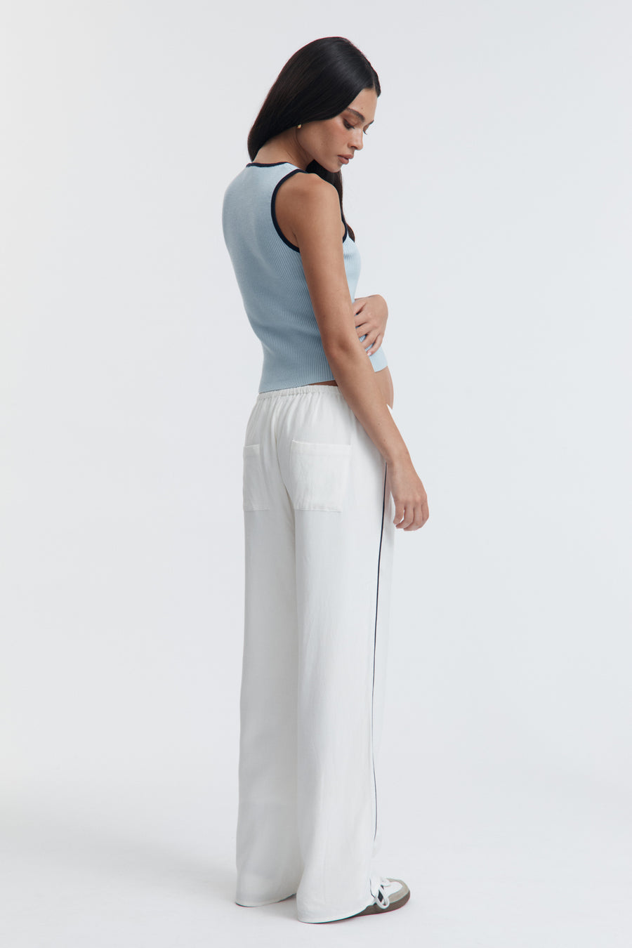 Woodford Crop Tank (Powder)