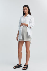 Essential Knit Short (Grey Marle)