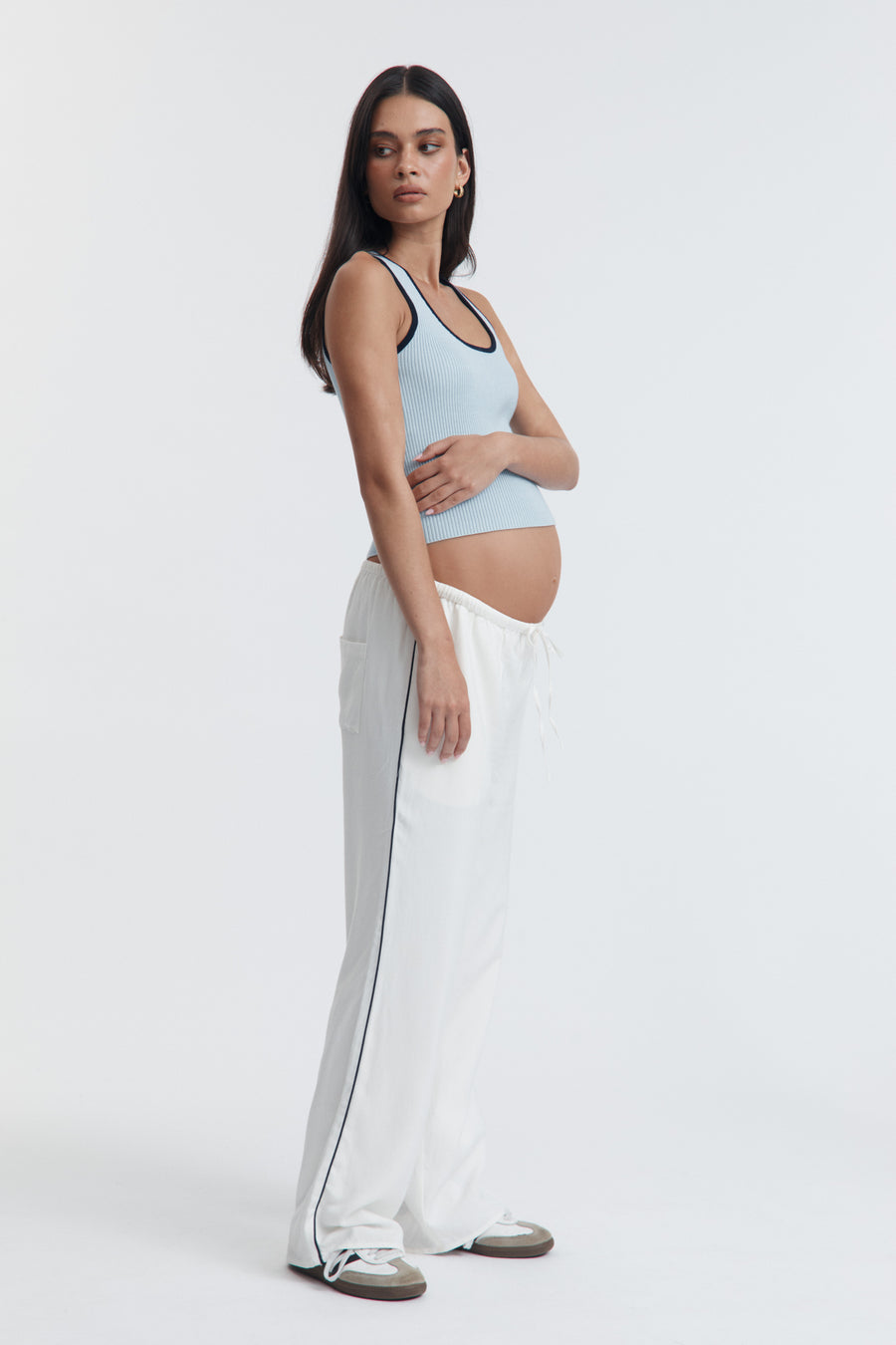 Woodford Crop Tank (Powder)