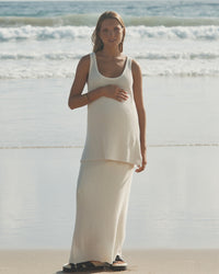 Arabella Knit Top (Bone)