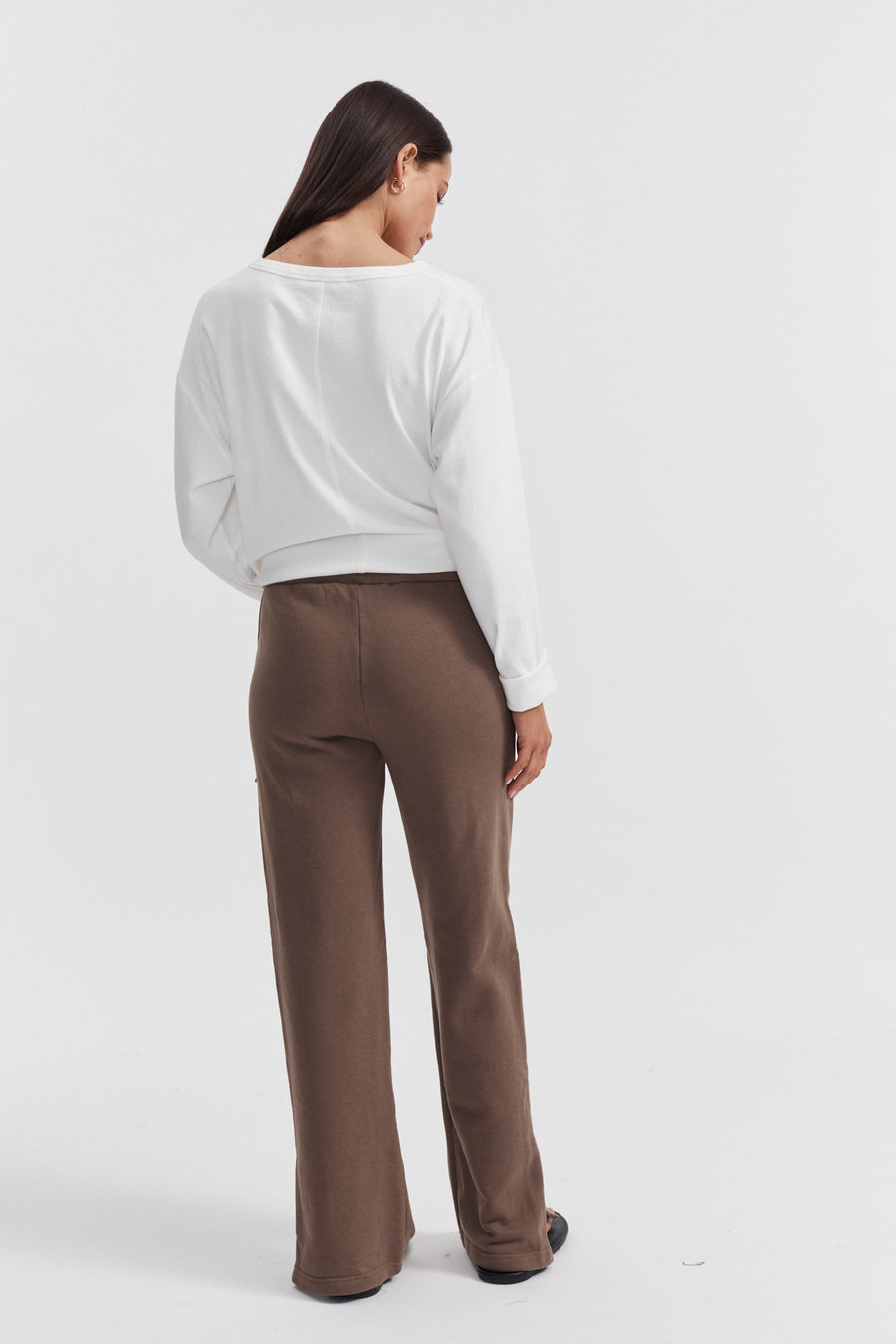 Stylish Maternity Jogger (Chocolate) 9