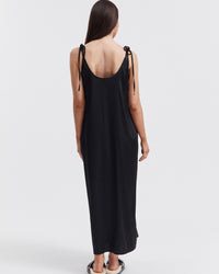 Black Maternity Slip Dress 12