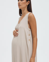Stylish Baby Shower Dress (Neutral) 5