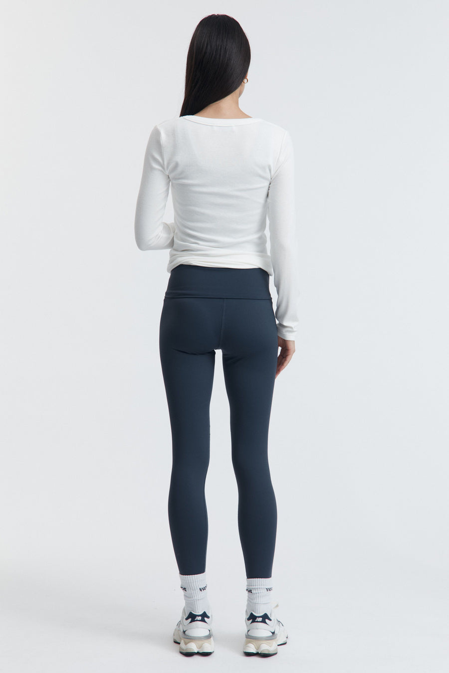 Cool Maternity Sports Leggings (Navy) 11