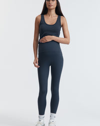 Cool Maternity Sports Leggings (Navy) 2