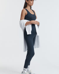 Cool Maternity Sports Leggings (Navy) 7