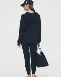 Stylish Maternity Hoodie (Black) 9