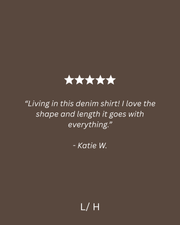 Denim Shirt/Jacket (Saltwash) - LÉGOE HERITAGE