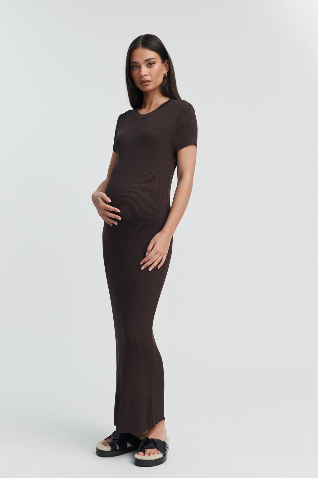 Lgoe Heritage Formentera Maxi Dress - Chocolate - Size 3 Lgoe Heritage Formentera Maxi Dress - Chocolate - Size 3