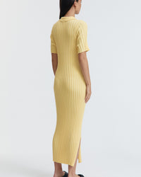 Designer Maternity Dress (Lemon) 5