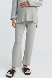 Designer Maternity Jumper (Grey Marle) 4