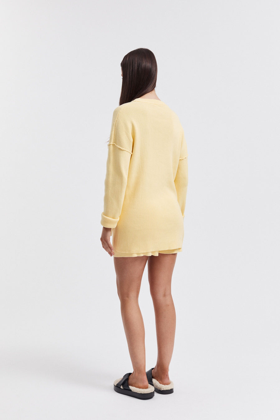 Designer Maternity Jumper (Lemon) 6