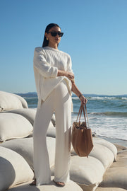 Designer Maternity Knit Jumoer (Ivory) 8