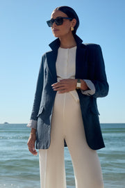 Designer Maternity Knit Vest (Off White) 10