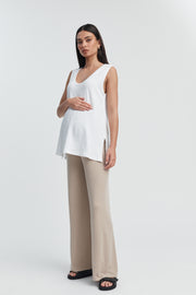 Designer Maternity Pant (Neutral) 3
