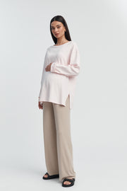 Designer Maternity Pant (Neutral) 5