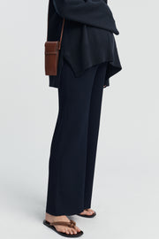 Designer Maternity Pants (Navy) 1