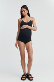 Designer Maternity Swimwear (Black) 9