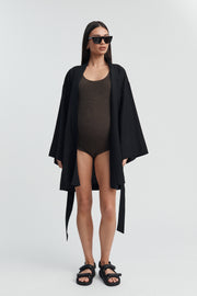 Designer Maternity Swimwear (Chocolate) 9