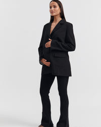 Maternity Knit Pant (Black) 4