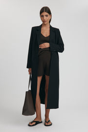 Longline Blazer (Black)