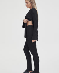 Luxury Maternity Top (Black) 12