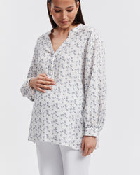 Floral Maternity Blouse 9