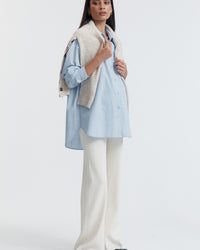 Fluffy Maternity Jumper (Sand) 10