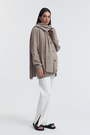 Fluffy Maternity Scarf (Fawn) 2
