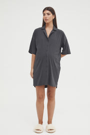 Black Maternity Nightie 2