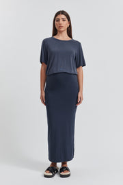 Swatch Fluid Jersey Maxi Skirt