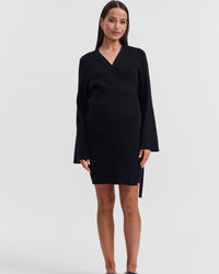 Grace Knit Wrap Dress - FINAL SALE