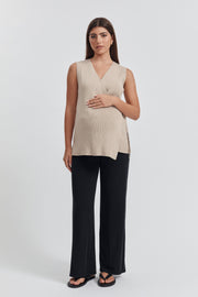 The Best Maternity Work Pant (Black) 8