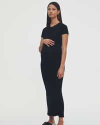 Stylish Babyshower Dress (Black) 2