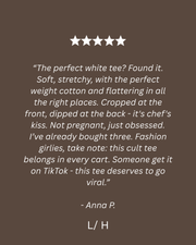 Gigi SS Organic Cotton Cropped Tee - LÉGOE HERITAGE