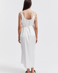 Ivory Maternity Slip Dress 9