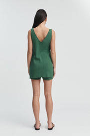 Knit Maternity Tank (Bottega Green) 4