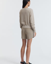 Lightweight Maternity Cardigan (Pebble) 7