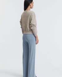 Lightweight Maternity Cardigan (Pebble) 8