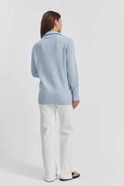 Stylish Maternity Jeans (White) 7