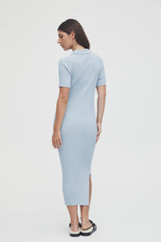 Luxury Maternity Dress (Sky) 6